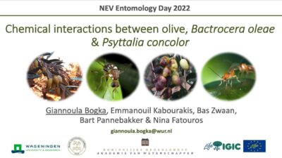 LIFE IGIC at the 34th NEV Entomology Day, Ede, Netherlands on 16 December 2022.